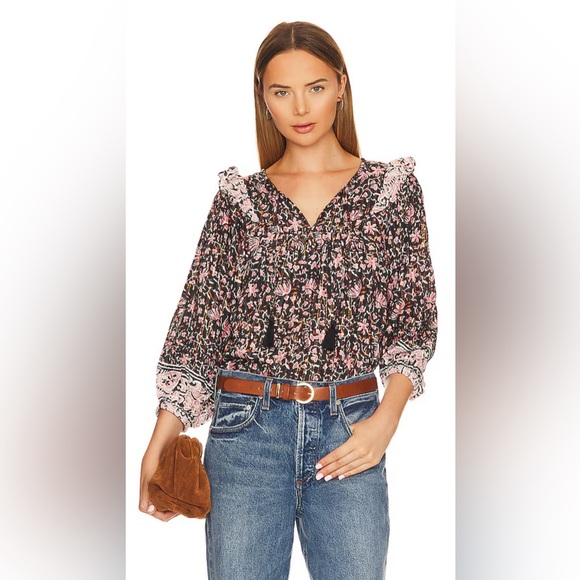 Cleobella Brynlee Blouse, Size: L - Picture 1 of 4